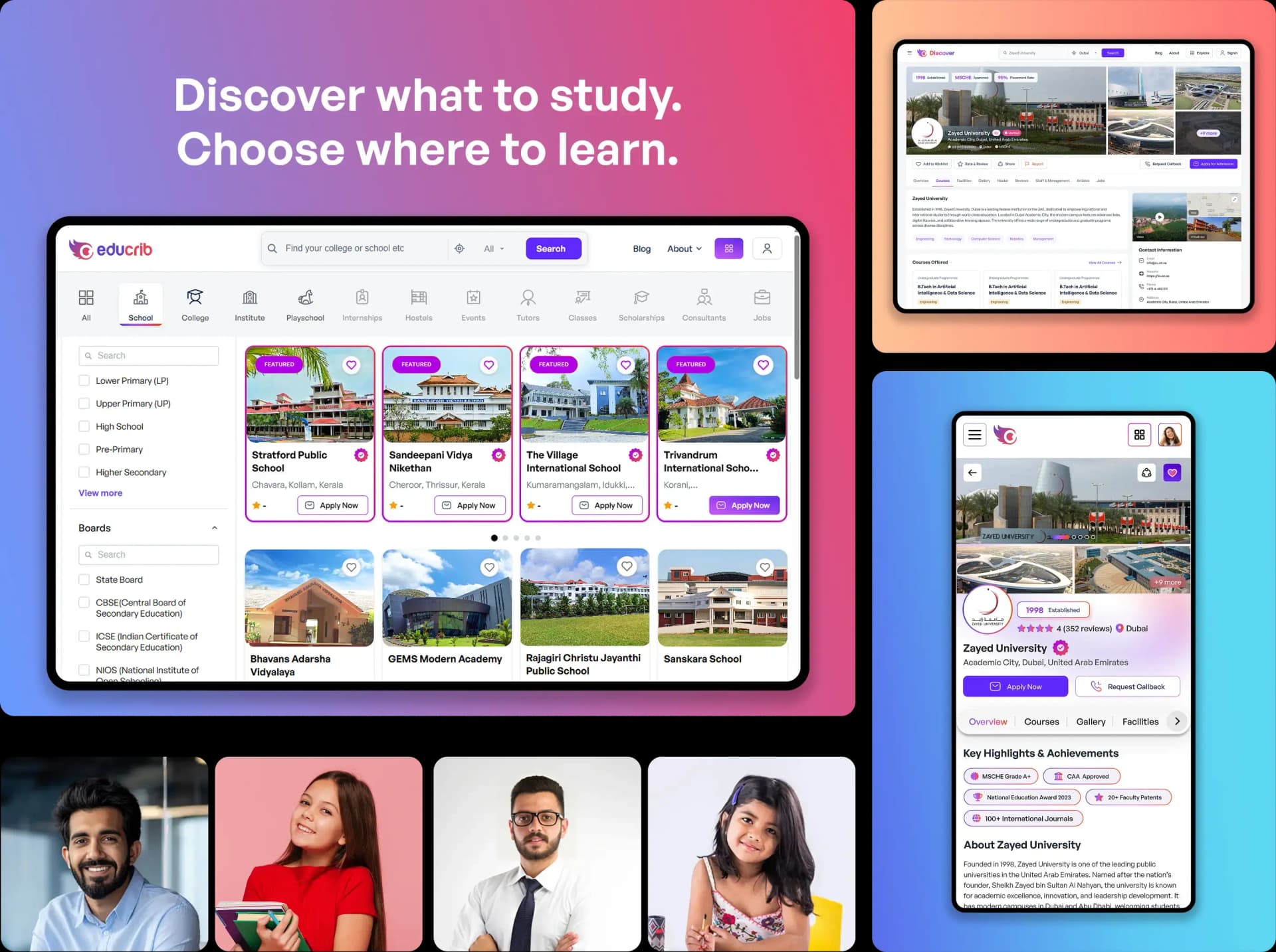 Top Colleges, Schools, Playschools, Institutes, Internships, Hostels ...